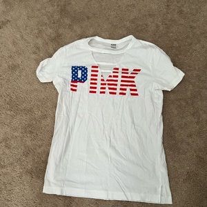 Pink Fourth of July t shirt